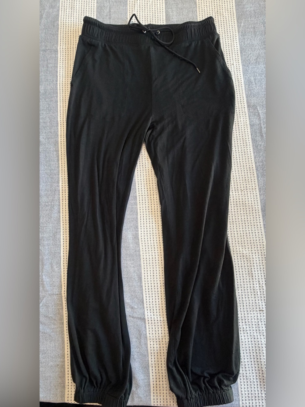 J. Crew Re-Imagined Lounge Pants- Black - Picture 1 of 7